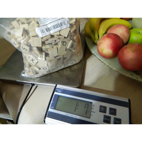 Bulk Bag Of Scrabble Tiles For Crafts & Games Unleash Your Inner Word Nerd - Picture 5 of 5